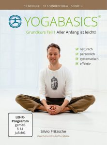 Bild für “Yogabasics – Grundkurs Teil 1” 5 DVDs + Ebook + Online-Zugang mit Silvio Fritzsche